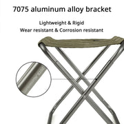 folding camping stool, view 5 - MRSLM