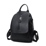 women's genuine leather multi-layer backpack, view 6 - MRSLM