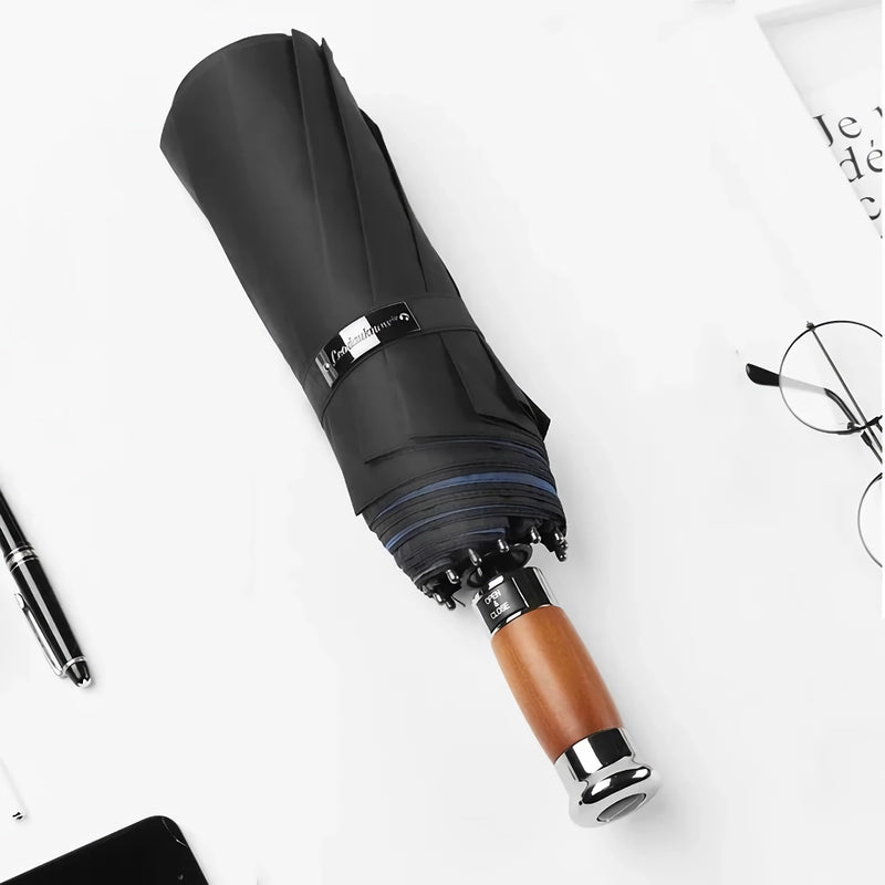 large automatic windproof golf umbrella - MRSLM