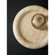 travertine serving tray, view 8 - MRSLM