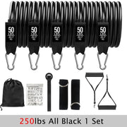 home gym resistance band set, view 7 - MRSLM