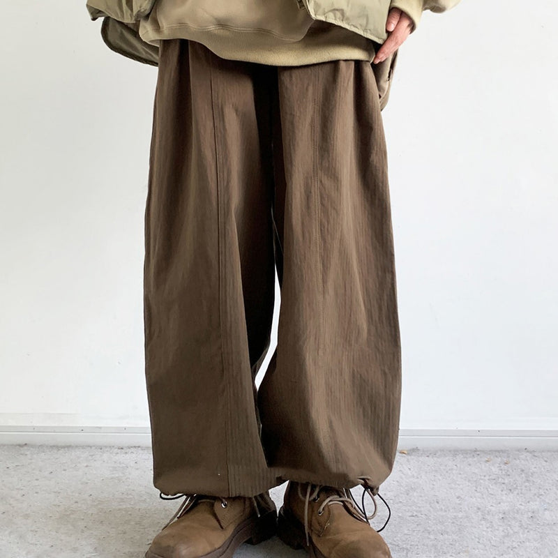 men's solid color basic casual pants - MRSLM