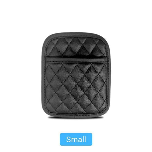 PU leather car pocket organizer, view 4 - MRSLM