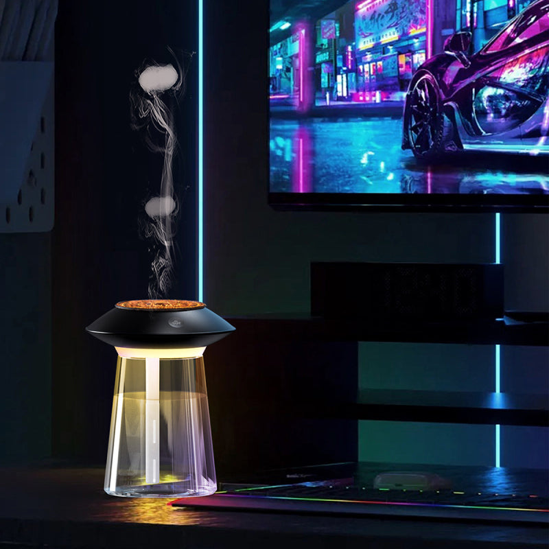 usb rechargeable jellyfish air humidifier, view 5 - MRSLM