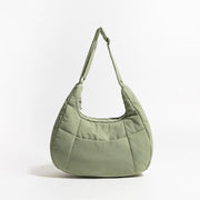 half moon puffer shoulder bag, view 5 - MRSLM