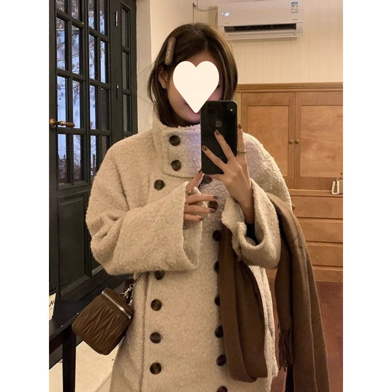 mid-length furry jacket top, view 5 - MRSLM