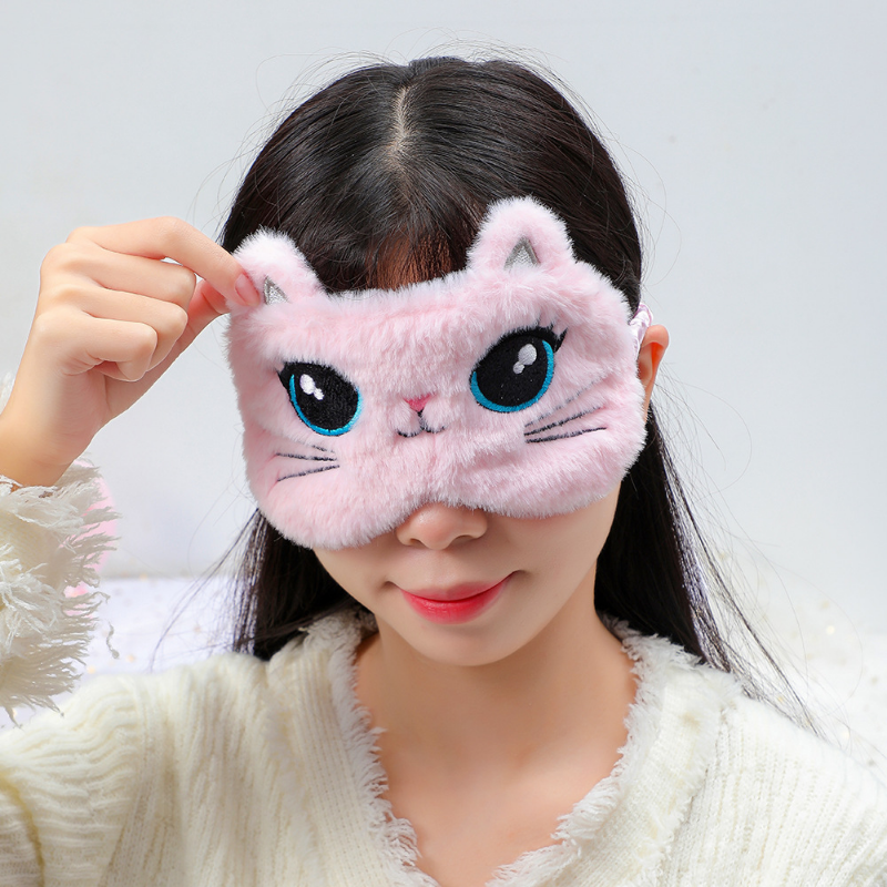 cute plush eye mask for kids, view 9 - MRSLM