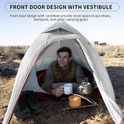 ultralight portable 1-person camping tent, view 6 - MRSLM