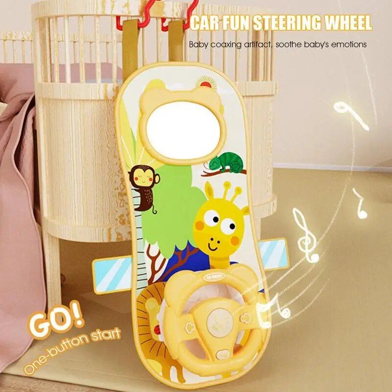 Interactive Toddler Steering Wheel Toy for Early Learning and Play