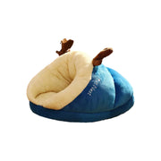 fluffy dog sofa bed for small breeds, view 4 - MRSLM
