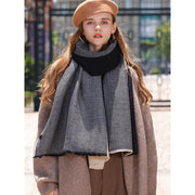 knit solid pashmina wrap shawl, view 12 - MRSLM