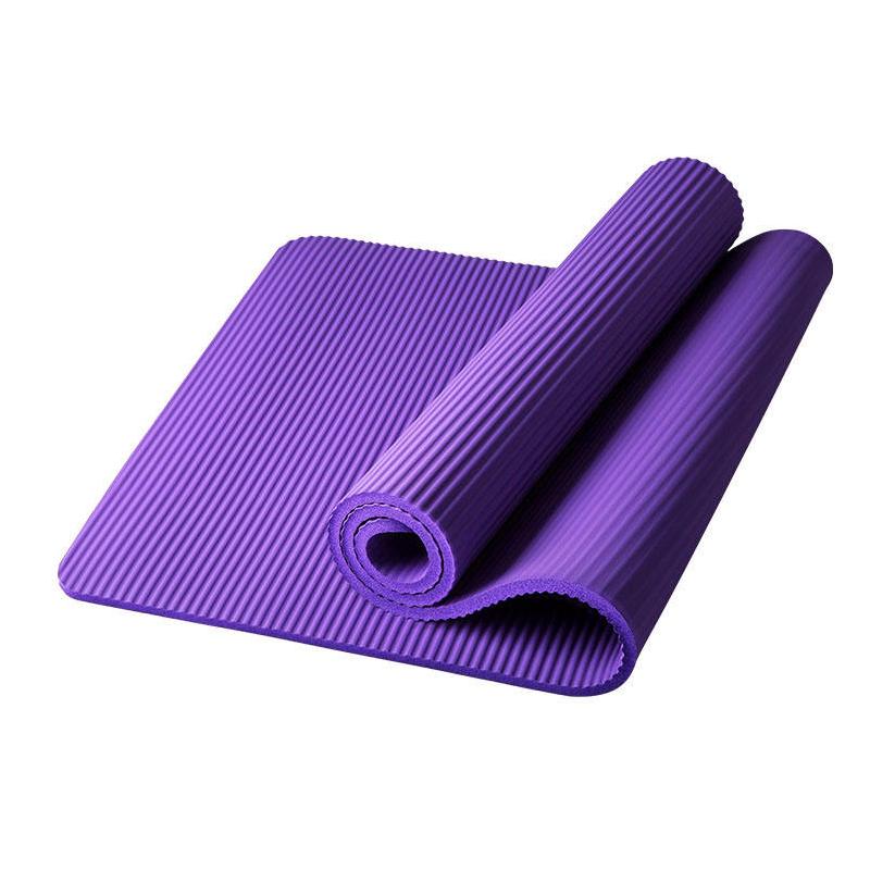 thick nbr yoga mat, view 3 - MRSLM