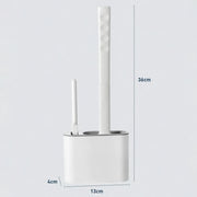 wall hanging toilet brush holder, view 7 - MRSLM