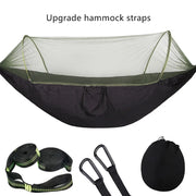 camping hammock with mosquito net, view 3 - MRSLM