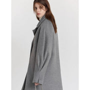 women's double-breasted coat, view 5 - MRSLM