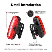 USB bike tail light, view 12 - MRSLM