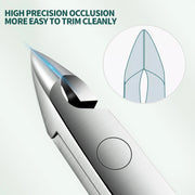 stainless steel cuticle scissors and nail care tool, view 4 - MRSLM