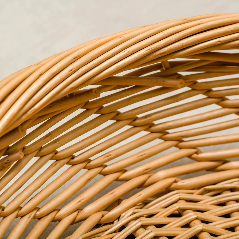 wicker bamboo weaving storage basket, view 8 - MRSLM