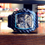 skeleton automatic tourbillon watch, view 4 - MRSLM