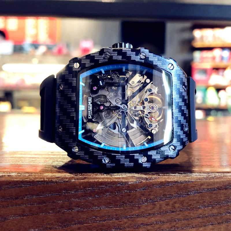 skeleton automatic tourbillon watch, view 4 - MRSLM