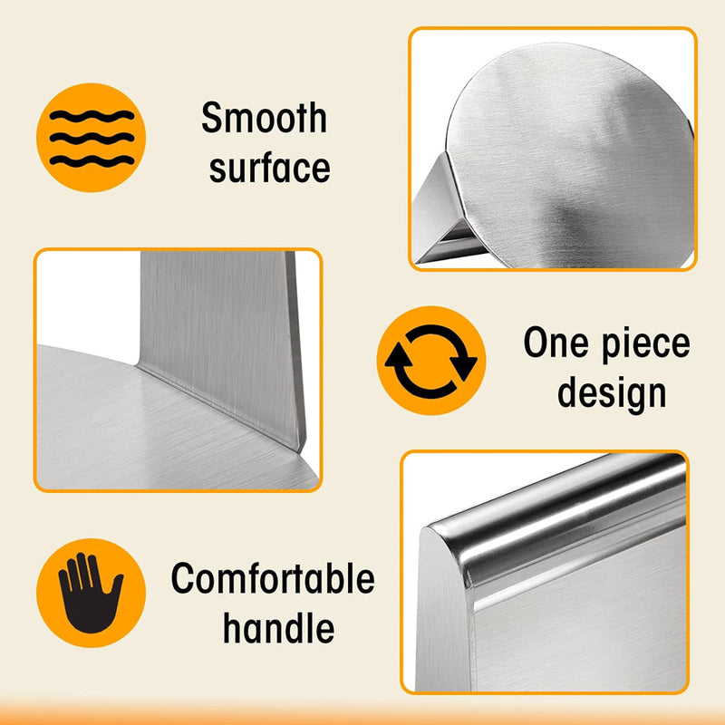 stainless steel hamburger meat press, view 4 - MRSLM