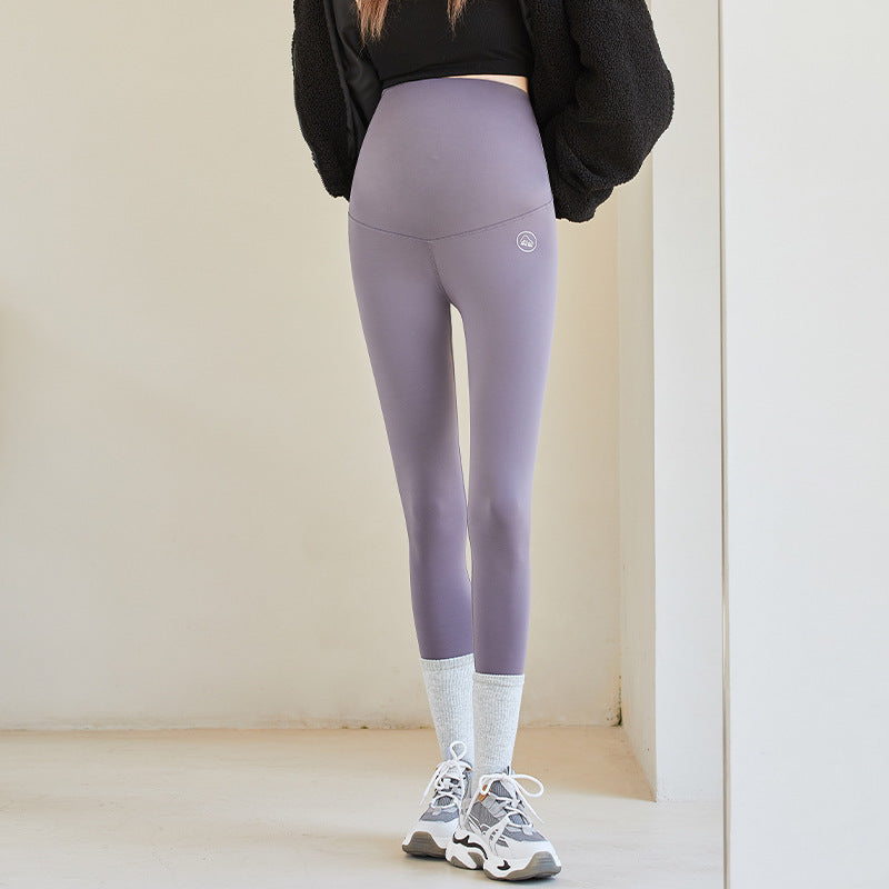 High elasticity slim fit nylon leggings, view 4 - MRSLM