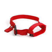 adjustable soft nylon dog muzzle, view 9 - MRSLM