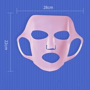 silicone face mask, view 3 - MRSLM