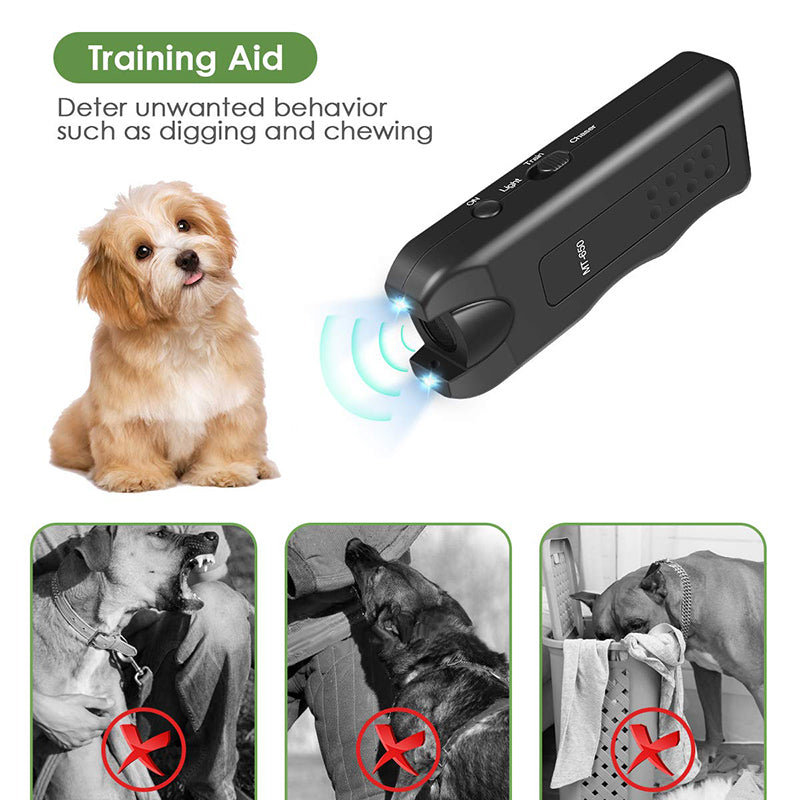 ultrasonic dog repeller and anti-bark device, view 6 - MRSLM