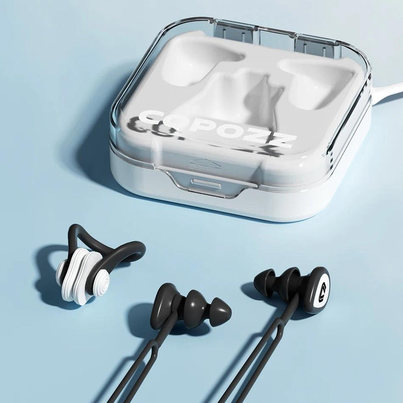Swim ear plugs and nose clip set - MRSLM