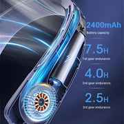 Portable car cooling clamp fan, view 7 - MRSLM