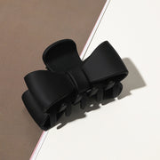 striped bow tie hairpin barrettes, view 4 - MRSLM