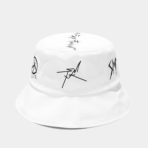 graffiti cotton bucket hat, view 2 - MRSLM