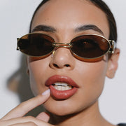 vintage oval steampunk sunglasses, view 7 - MRSLM
