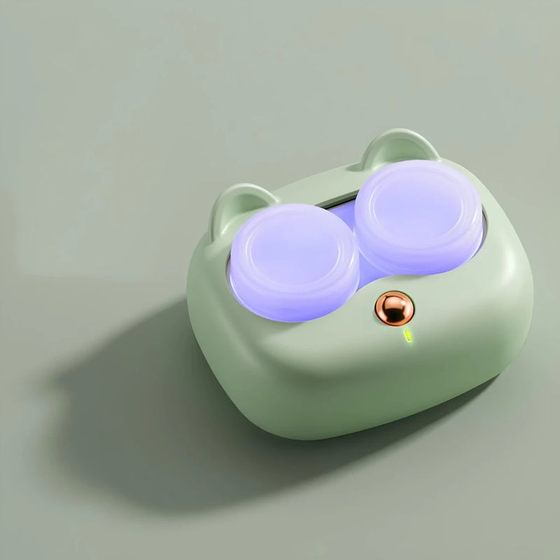 ultrasonic contact lens cleaner, view 4 - MRSLM