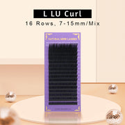 Soft curl faux mink individual eyelash extensions, view 3 - MRSLM