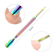 chameleon rainbow cuticle pusher, view 3 - MRSLM