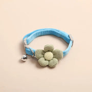 adjustable pet collar with bell, view 3 - MRSLM