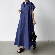 women's linen summer dress, view 5 - MRSLM