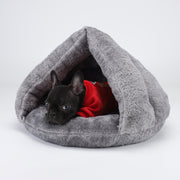cozy plush dog bed, view 7 - MRSLM