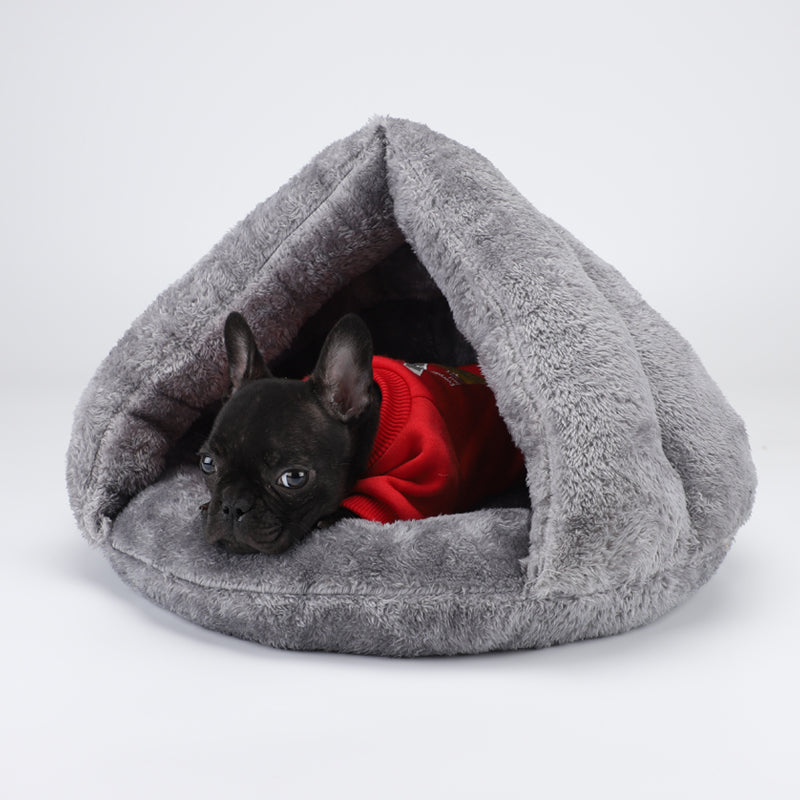cozy plush dog bed, view 7 - MRSLM