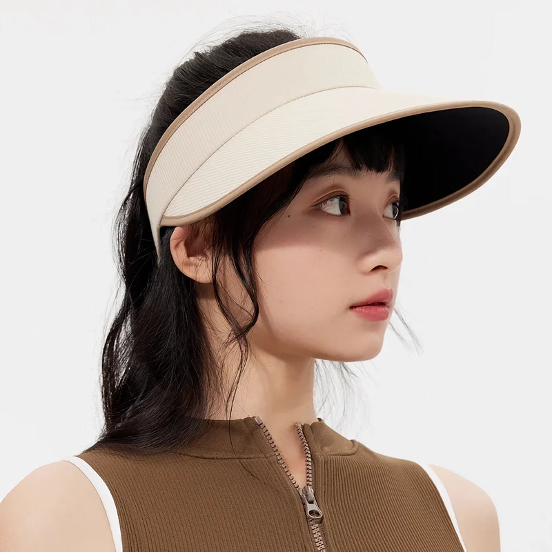 adjustable sun visor bucket hat, view 10 - MRSLM