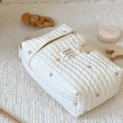 floral embroidered mommy bag, view 7 - MRSLM