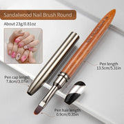 reusable nail liner brush, view 9 - MRSLM