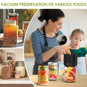 cordless electric mason jar vacuum sealer, view 4 - MRSLM