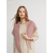 100% cashmere triangle scarf, view 7 - MRSLM