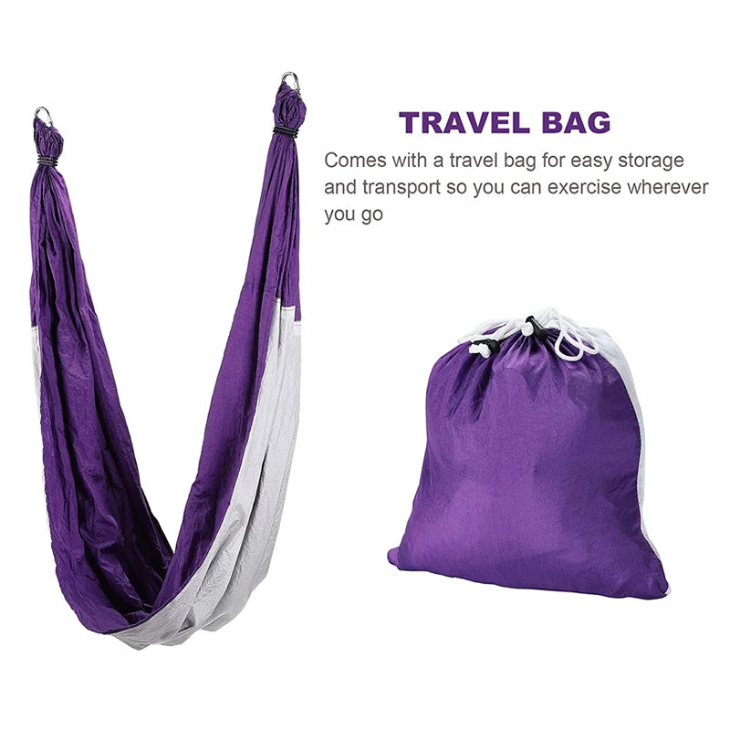 aerial yoga hammock swing, view 6 - MRSLM