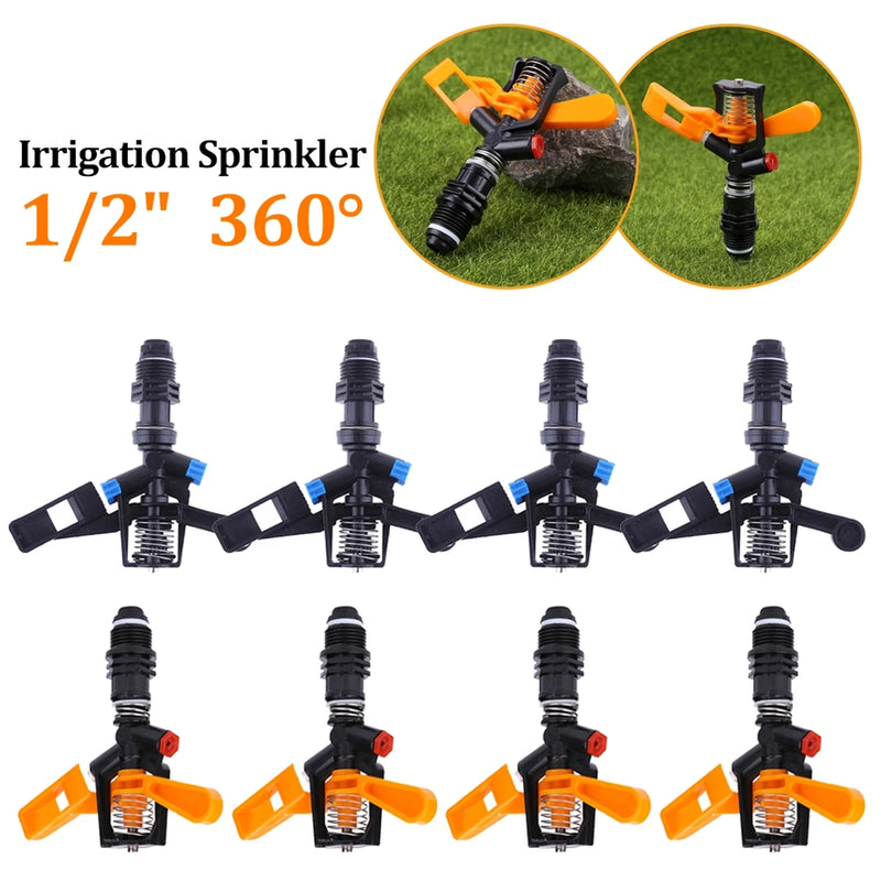 360 degree rotating garden sprinkler, view 4 - MRSLM