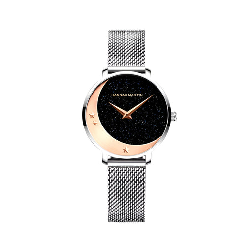 women's quartz watch with rhinestones - MRSLM