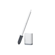 wall mounted silicone toilet brush, view 3 - MRSLM